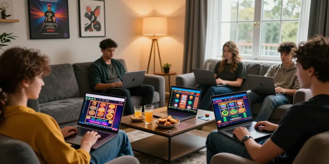 At crownwoods.org.uk, a lively home gaming scene featuring UK players exploring credit card casinos.