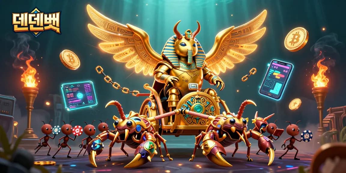 Experience the exciting gameplay of 텐텐벳 featuring colossal characters, vibrant elements, and thrilling casino action.