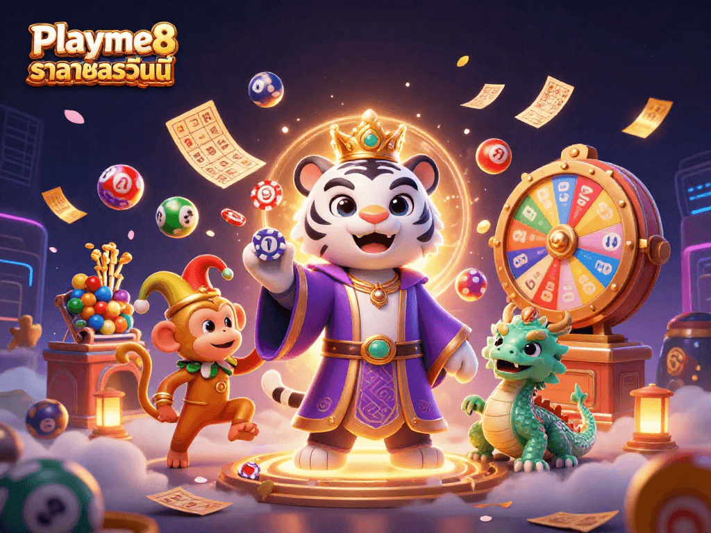 เล่น Playme8 ราคาบอลวันนี้ ด้วยภาพ 3D คาสิโนออนไลน์ การแสดงสีสันสดใสและบรรยากาศสุดพิเศษ