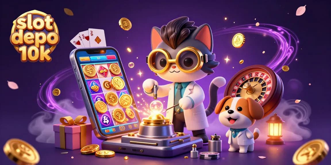 Spin the reels with exciting slot depo 10k gameplay and vibrant casino elements.