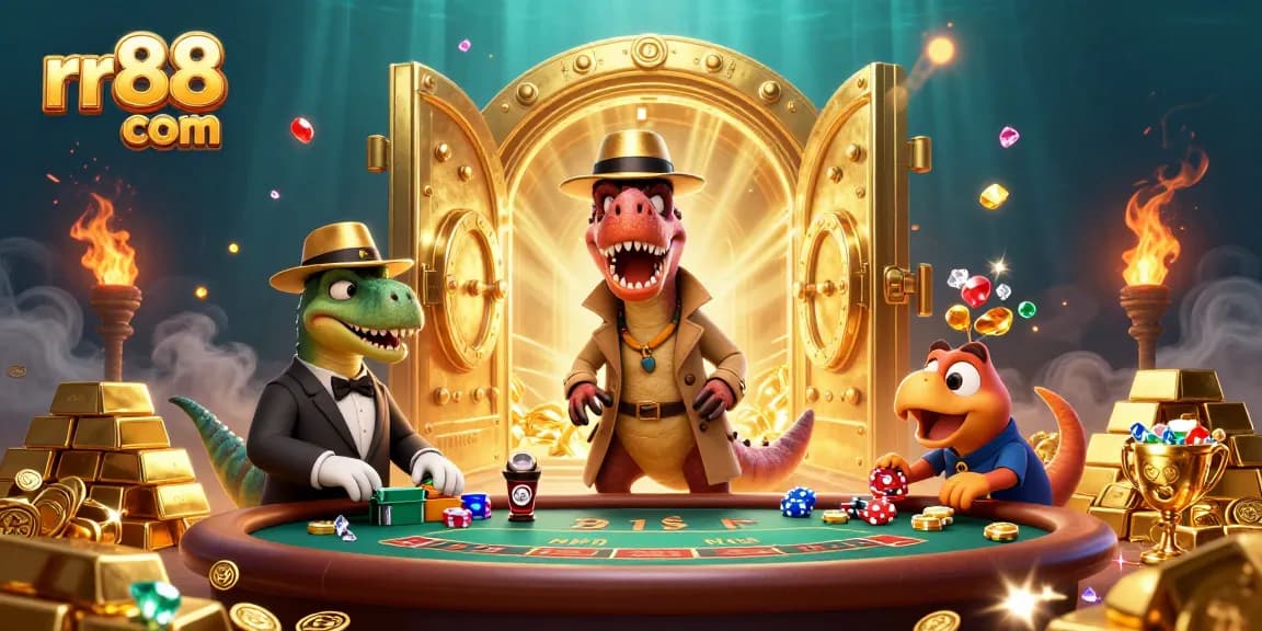 Experience thrilling games at rr88 com with a velociraptor card counter and dynamic casino elements.