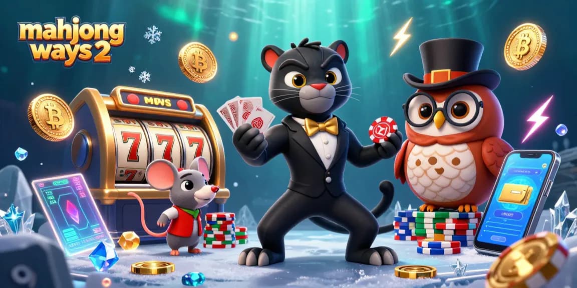 Engage with mahjong ways 2, showcasing stylish characters and dynamic slot elements in a vibrant casino scene.
