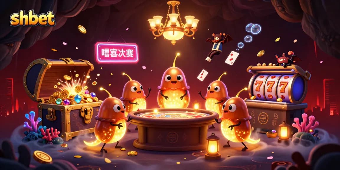 shbet casino illuminated by glowworms offers stunning gameplay experience with festive atmosphere.