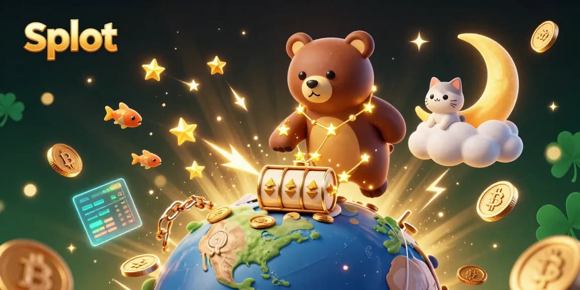 Slot gacor yang menarik dengan karakter beruang bintang dan peluang jackpot menggiurkan.