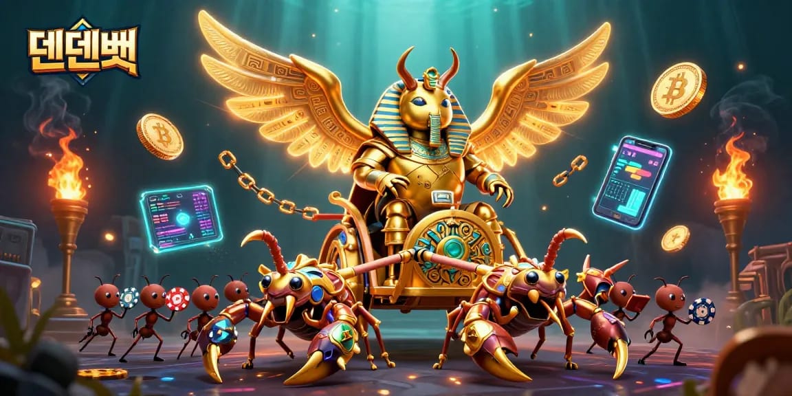 Experience the exciting gameplay of 텐텐벳 featuring colossal characters, vibrant elements, and thrilling casino action.