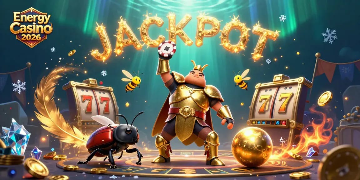 Az Energy Casino 2026 nyerőgép jackpotja és izgalmas akciója során élvezd a győzelmet!