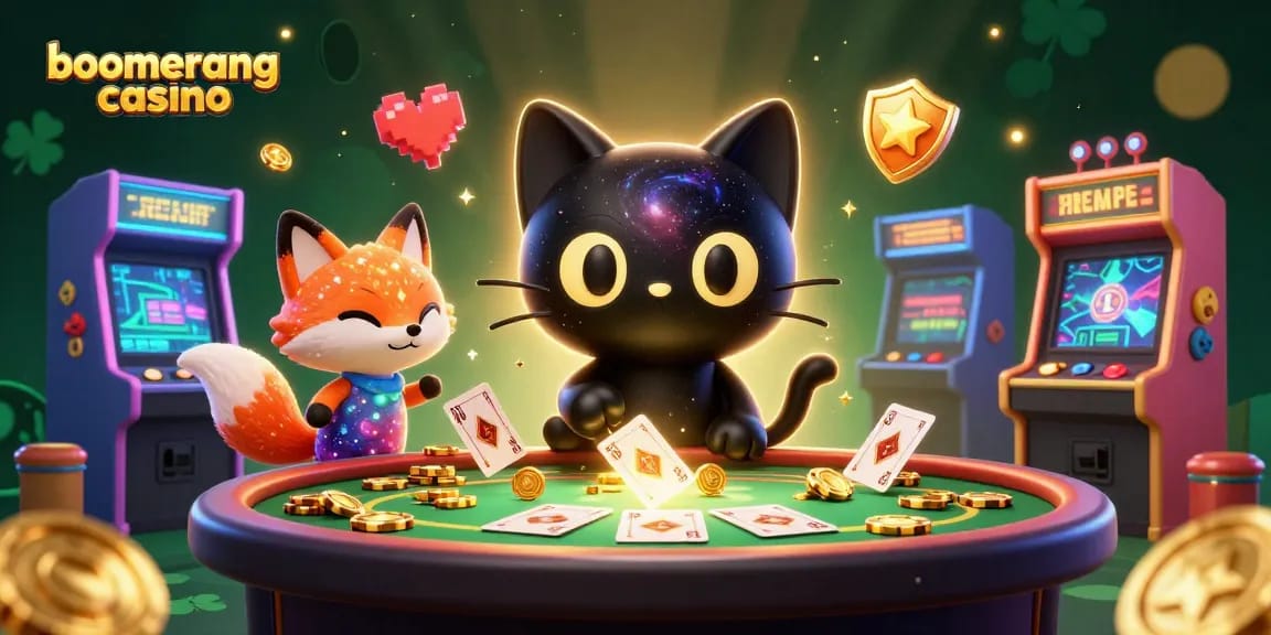 Boomerang casino ponuja zabavne igralne avtomate in igre s čarobnimi elementi, ki pritegnejo igralce.