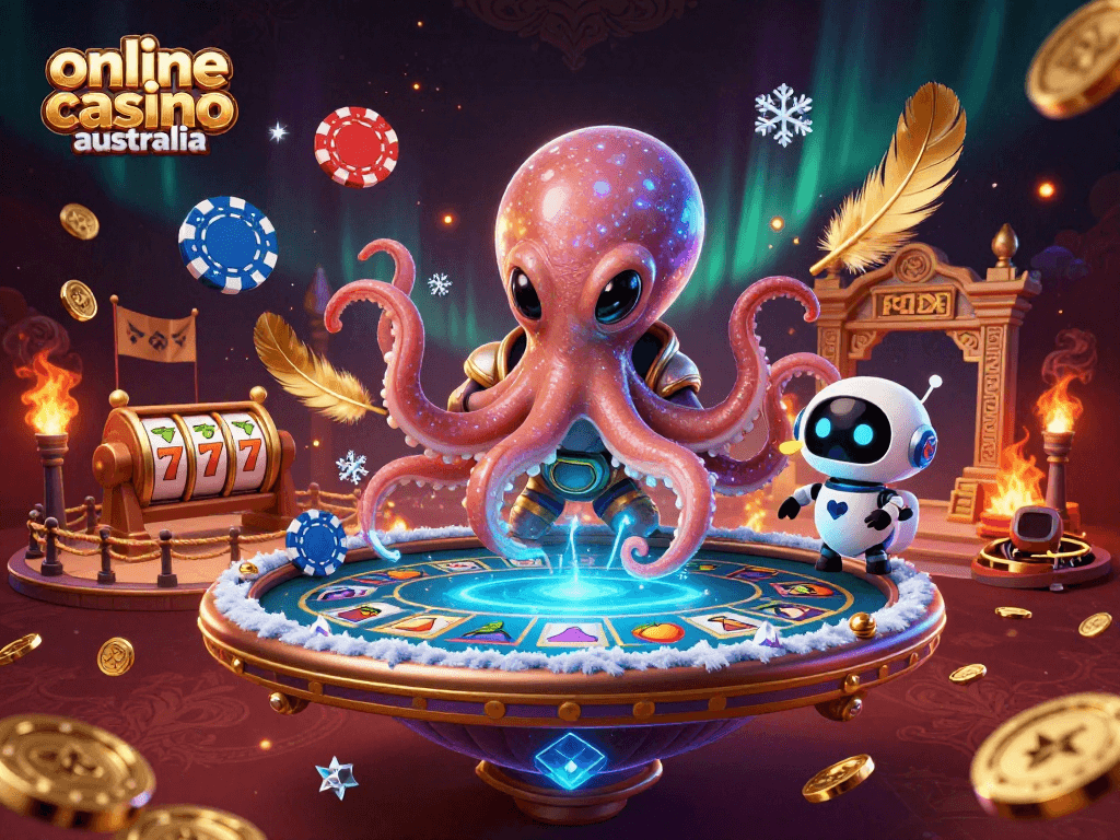 Engage in thrilling gameplay at an online casino Australia, featuring extraordinary alien characters.