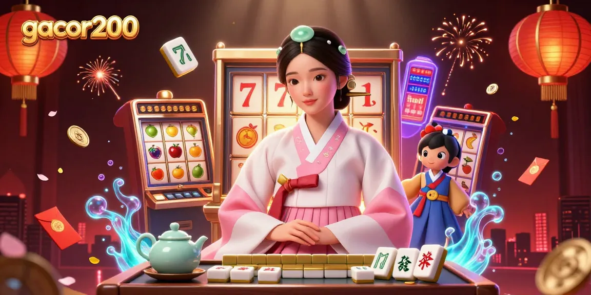 Engage with gacor200's thrilling slot experience amid a vibrant casino scene.