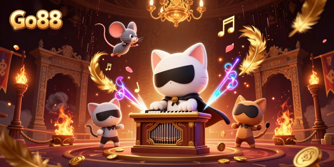 Engage with Go88's thrilling casino experience featuring characters and dynamic elements.
