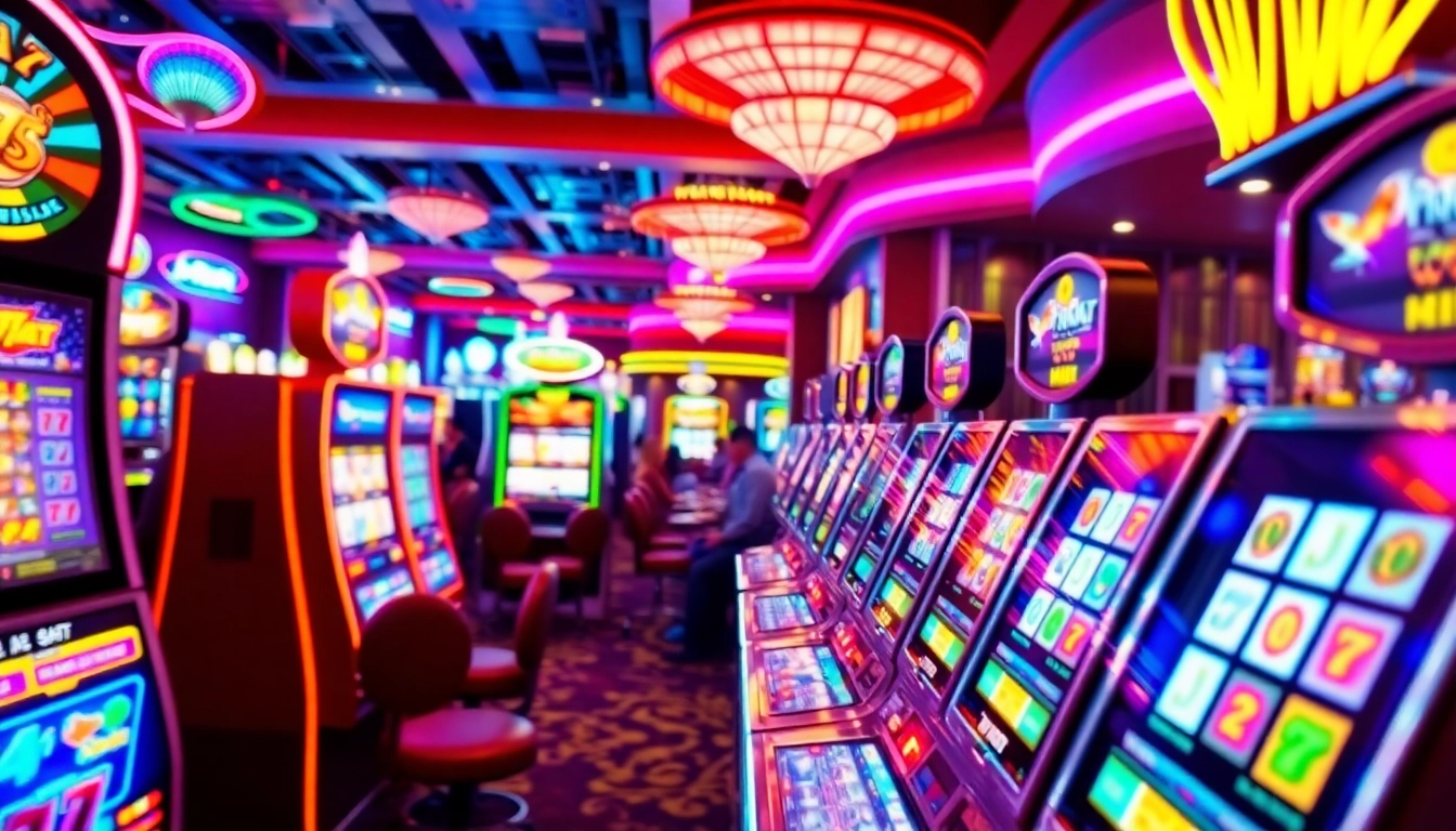Temukan keseruan permainan situs slot di kasino dengan mesin berkilau yang menarik perhatian.