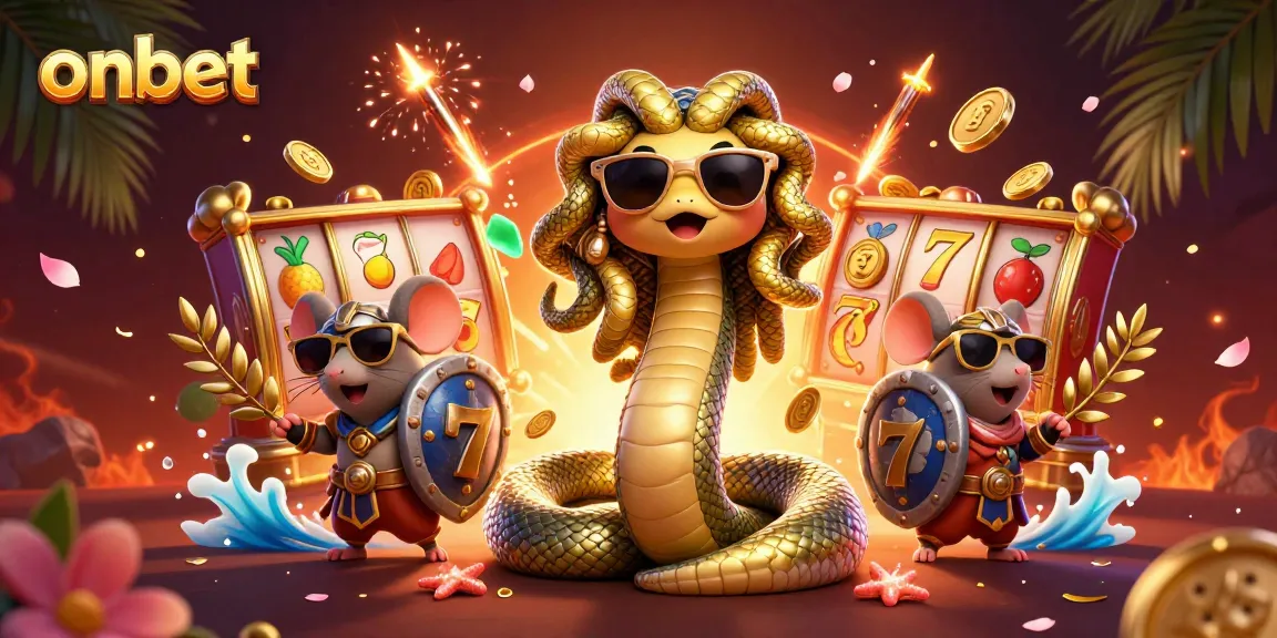 Experience the excitement of onbet with captivating 3D casino characters and dynamic gaming elements.