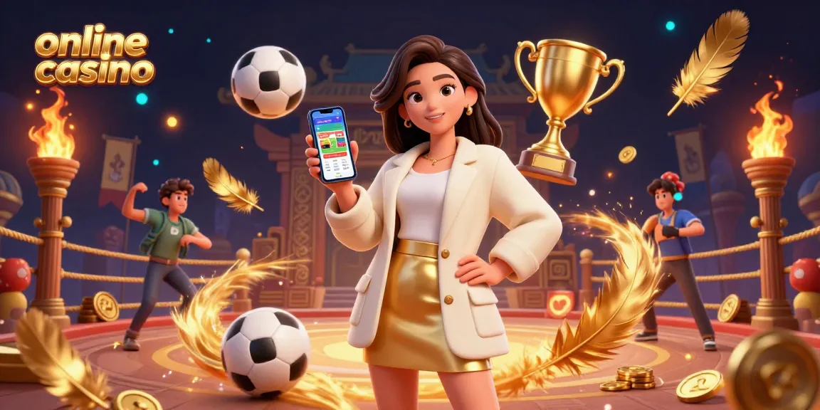 Engage with the online casino world, showcasing a vibrant scene of games and strategy.
