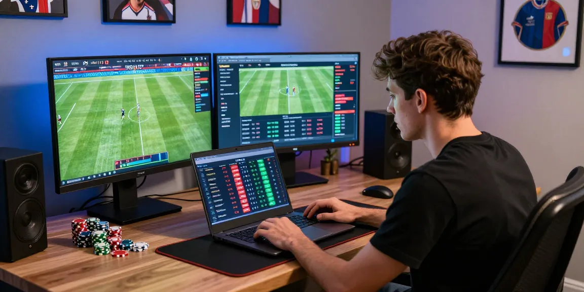 Online sports betting analysis on OPEN88.COM with live match visuals and gaming props.
