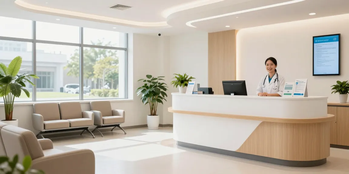 David Hoffmeister reviews within a trusted healthcare clinic atmosphere, showcasing patient care and medical services.