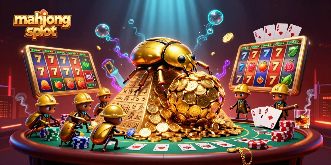Spin the mahjong slot to win with thrilling game symbols and vibrant casino elements.
