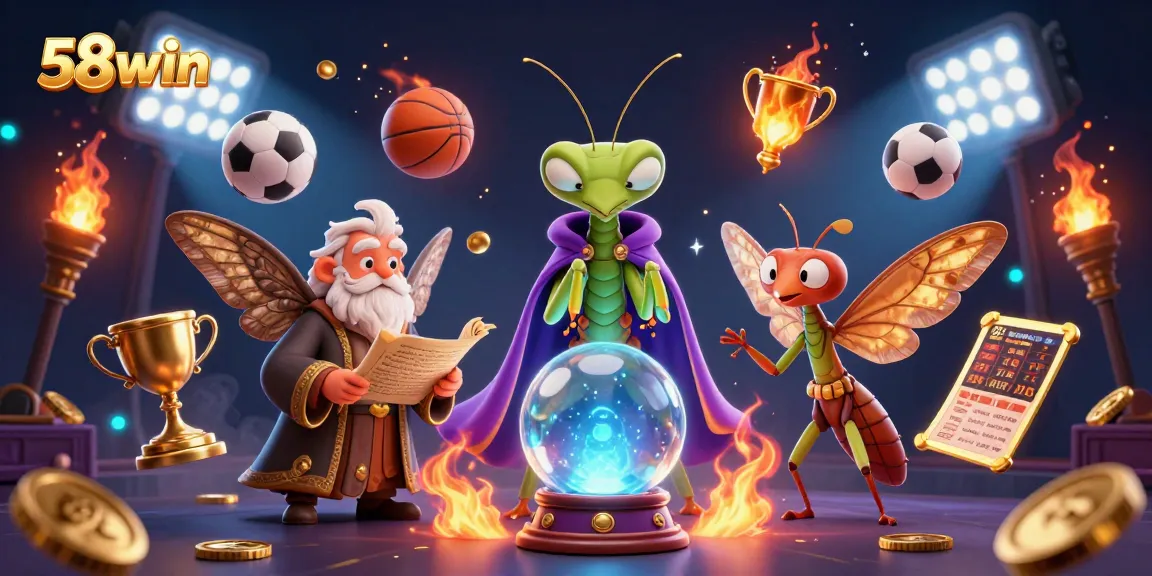 Experience thrilling sports betting at 58win with dynamic game elements and vibrant characters.