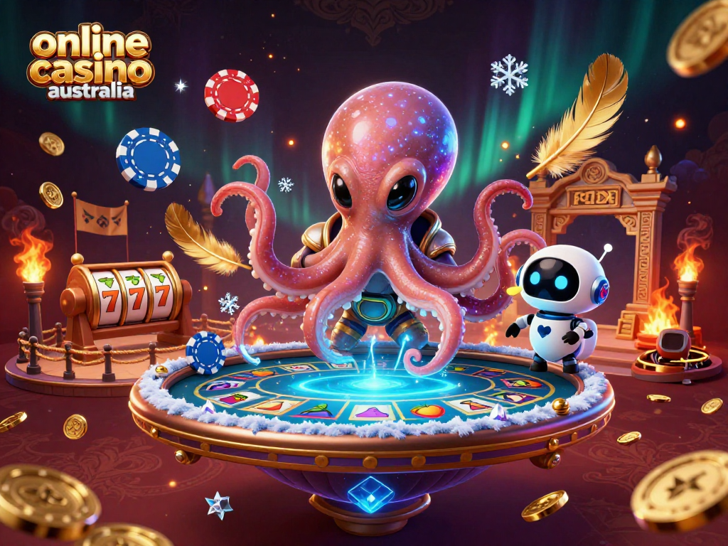 Engage in thrilling gameplay at an online casino Australia, featuring extraordinary alien characters.