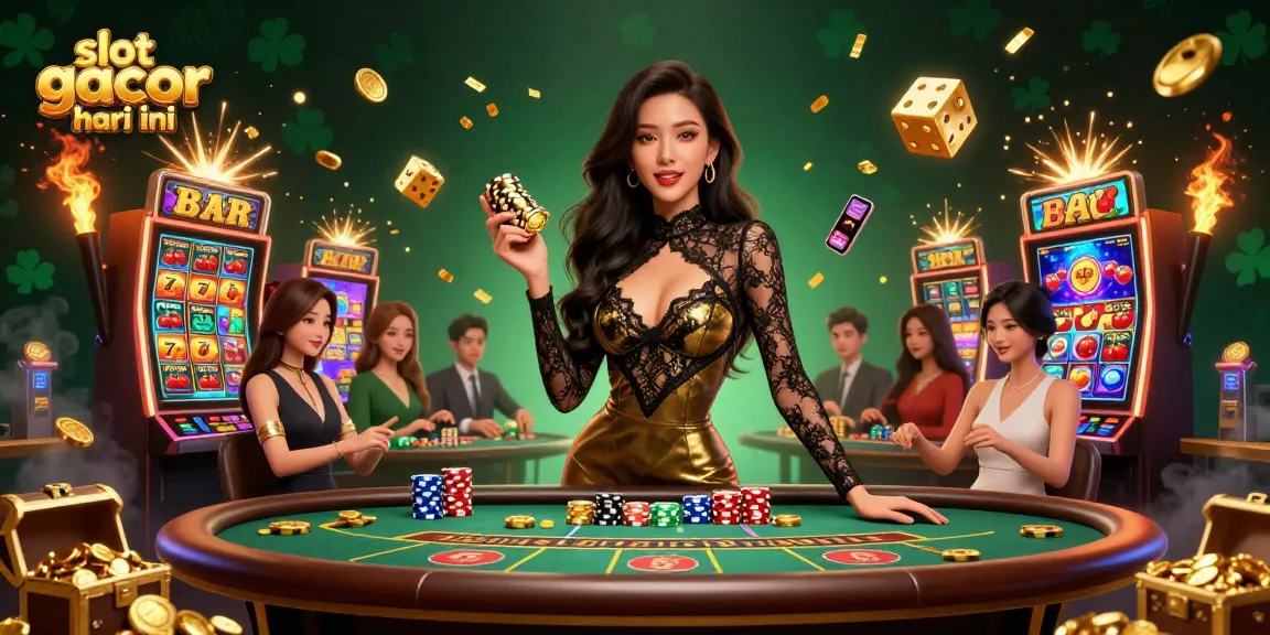 Rasakan sensasi slot gacor hari ini dengan elemen kasino yang hidup dan pemain yang glamor.