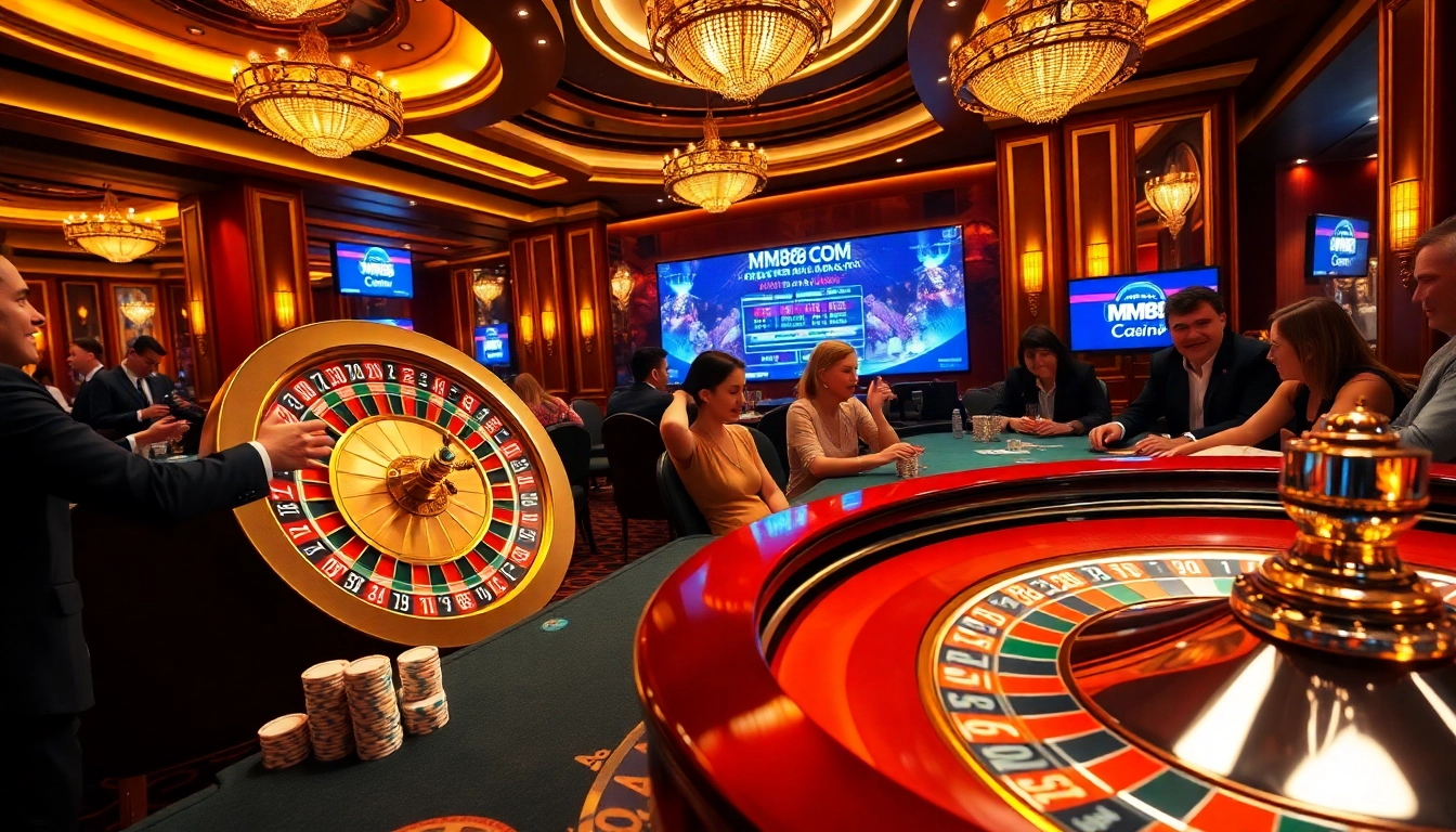 Experience high-stakes excitement at mm88 com with vibrant casino tables and thrilling games.
