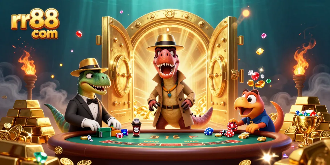 Experience thrilling games at rr88 com with a velociraptor card counter and dynamic casino elements.